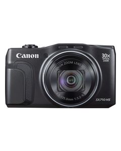 Canon - PowerShot SX710 HS 20.3-Megapixel Digital Camera - Black