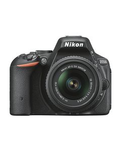 Nikon - D5500 DSLR Camera with AF-S DX NIKKOR 18-55mm f/3.5-5.6G VR II Lens - Black