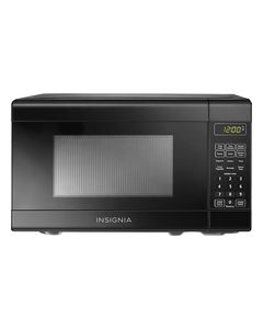 Insignia™ - 0.7 Cu. Ft. Compact Microwave - Black