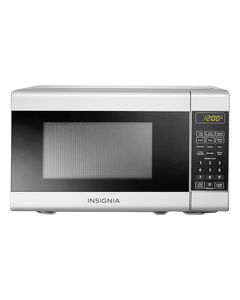 Insignia™ - 0.7 Cu. Ft. Compact Microwave - White