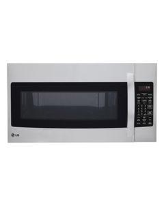 LG - 1.7 Cu. Ft. Over-the-Range Convection Microwave - Stainless-Steel