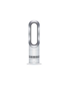 Dyson - AM09 Hot + Cool Fan Heater - White/Silver