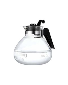 One All - 12-Cup Stovetop Whistling Tea Kettle - Clear