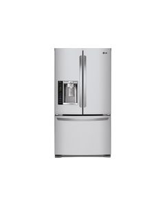 LG - 24.7 Cu. Ft. French Door Refrigerator with Thru-the-Door Ice and Water - Stainless Steel