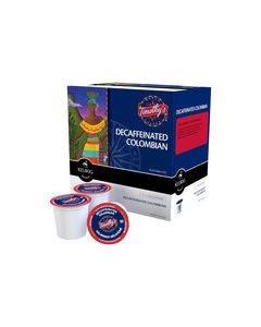 Keurig - Timothy's Colombian Decaf K-Cups (108-Pack) - White