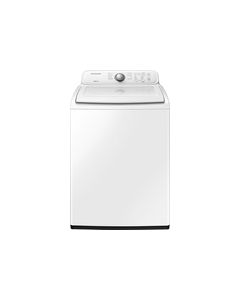 Samsung - 4.0 Cu. Ft. 8-Cycle High-Efficiency Top-Loading Washer - White