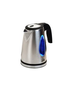 Elite Platinum - 1.7L Cordless Electric Kettle - Clear/Stainless-Steel