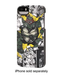 Griffin Technology - Teenage Mutant Ninja Turtles Case for Apple® iPhone® 5 and 5s - Black/Green