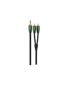 AudioQuest - Evergreen 3.3' Analog Interconnect Cable - Green