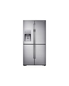 Samsung - 22.5 Cu. Ft. 4-Door Flex French Door Refrigerator with Convertible Zone - Stainless Steel