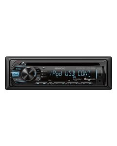 Kenwood - CD - Apple® iPod®-Ready - In-Dash Receiver with Detachable Faceplate and Remote - Black