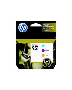 HP - 951 3-Pack Ink Cartridges - Cyan/Magenta/Yellow