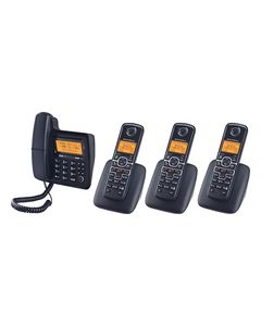 Motorola - MOTO-L704C DECT 6.0 Expandable Phone System - Black