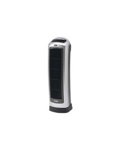 Lasko - Ceramic Tower Heater - Gray/Black