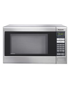 Panasonic - 1.2 Cu. Ft. Mid-Size Microwave - Stainless Steel