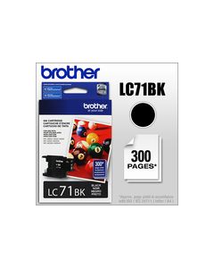 Brother - LC71BK Ink Cartridge - Black