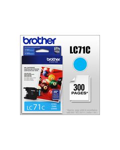 Brother - LC71C Ink Cartridge - Cyan