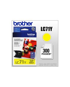 Brother - LC71Y Ink Cartridge - Yellow