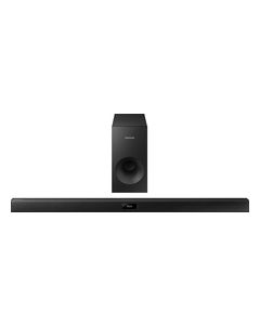 Samsung - 300 Series 2.1-Channel Soundbar with 5.25" Wired Passive Subwoofer - Black