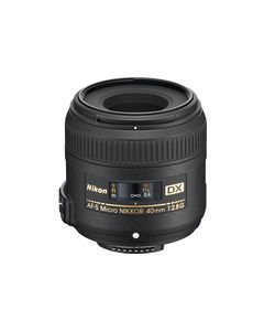 Nikon - AF-S DX Micro-NIKKOR 40mm f/2.8G Macro Lens - Black