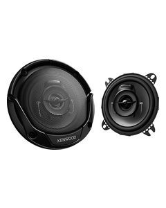 Kenwood - Road Series 4" 2-Way Car Speakers with Polypropylene Cones (Pair) - Black