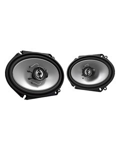 Kenwood - Road Series 6" x 8" 2-Way Car Speakers with Paper Woofer Cones (Pair) - Black