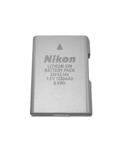 Nikon - EN-EL14a Rechargeable Lithium-Ion Battery - Silver