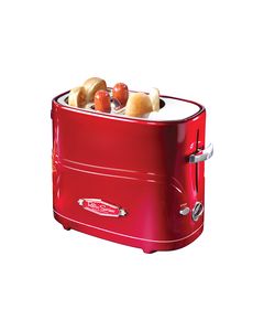 Nostalgia Electrics - Retro Series Pop-Up Hot Dog Toaster - Red