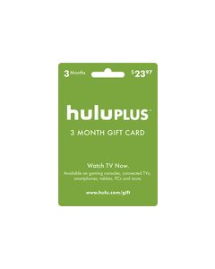 Hulu - Hulu Plus 3-Month Gift Card