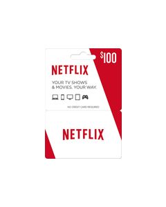 Netflix - $100 Gift Card - Multi