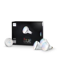 Philips - hue BR-30 Starter Kit - Silver/White