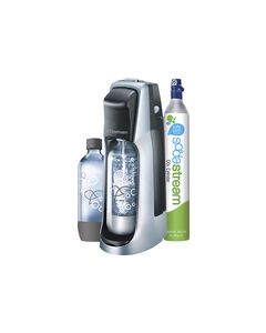 SodaStream - Jet Soda Maker Starter Kit - Black/Silver