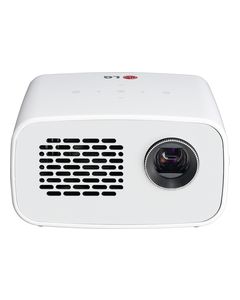 LG - 720p LED Minibeam Projector - White