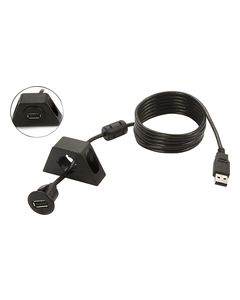 PAC - 6' Male-to-Female USB Extension Cable - Black