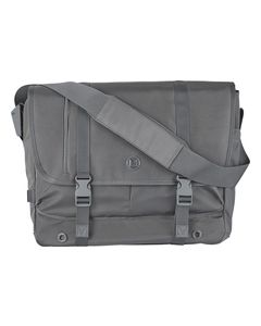 Modal - Athletic Field Messenger Laptop Bag - Gray