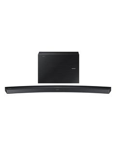 Samsung - 6.1-Channel Curved Soundbar with 7" Wireless Subwoofer - Black