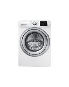 Samsung - 4.2 Cu. Ft. 9-Cycle High-Efficiency Steam Front-Loading Washer - White