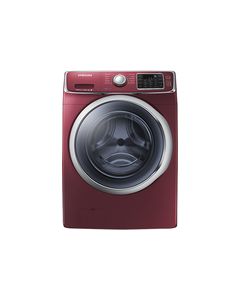 Samsung - 4.2 Cu. Ft. 11-Cycle High-Efficiency Steam Front-Loading Washer - Merlot