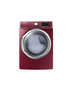 Samsung - 7.5 Cu. Ft. 13-Cycle Electric Dryer with Steam - Merlot