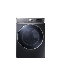 Samsung - 9.5 Cu. Ft. 15-Cycle Steam Gas Dryer - Onyx