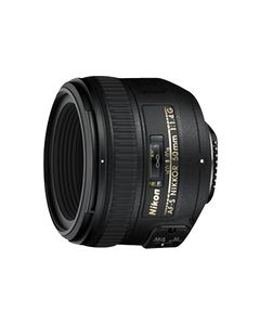 Nikon - AF-S NIKKOR 50mm f/1.4G Standard Lens - Black