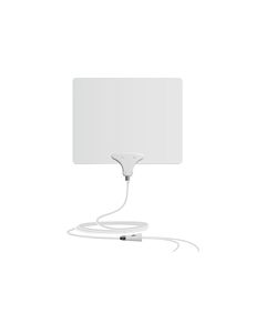 Mohu - Leaf 50 Amplified Indoor HDTV Antenna - Black/White