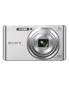 Sony - DSC-W830 20.1-Megapixel Digital Camera - Silver