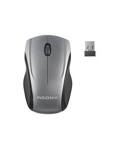 Insignia™ - Wireless Optical Mouse - Silver