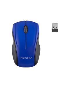 Insignia™ - Wireless Optical Mouse - Blue