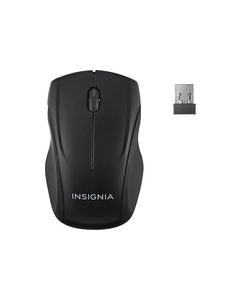 Insignia™ - Wireless Optical Mouse - Black