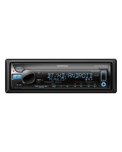 Kenwood - CD - Built-in Bluetooth - Built-In HD Radio - In-Dash Deck with Detachable Faceplate - Variable Color