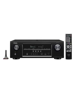 Denon - 1155W 7.2-Ch. 4K Ultra HD and 3D Pass-Through A/V Home Theater Receiver - Black