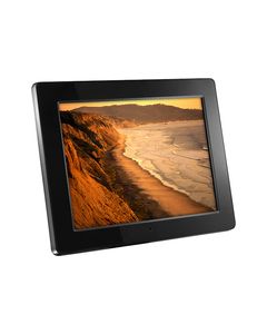 Aluratek - 12" LCD Digital Photo Frame - Black