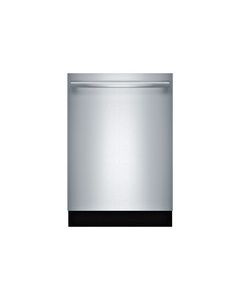 Bosch - 800 Series 24" Tall Tub Built-In Dishwasher with Stainless-Steel Tub - Stainless Steel